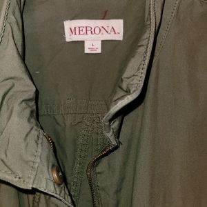 Olive Green Light weight jacket